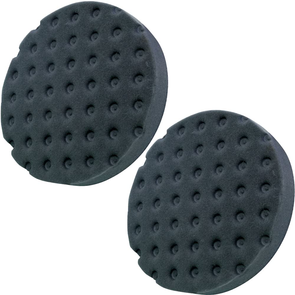 Shurhold Pro Polish Black Foam Pad 4956386 - 2-Pack - 6.5 F/Dual Action Polisher