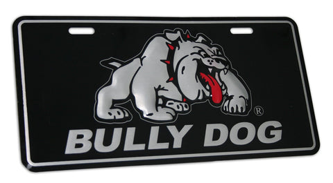 Embossed Bully Dog License Plate PR7010
