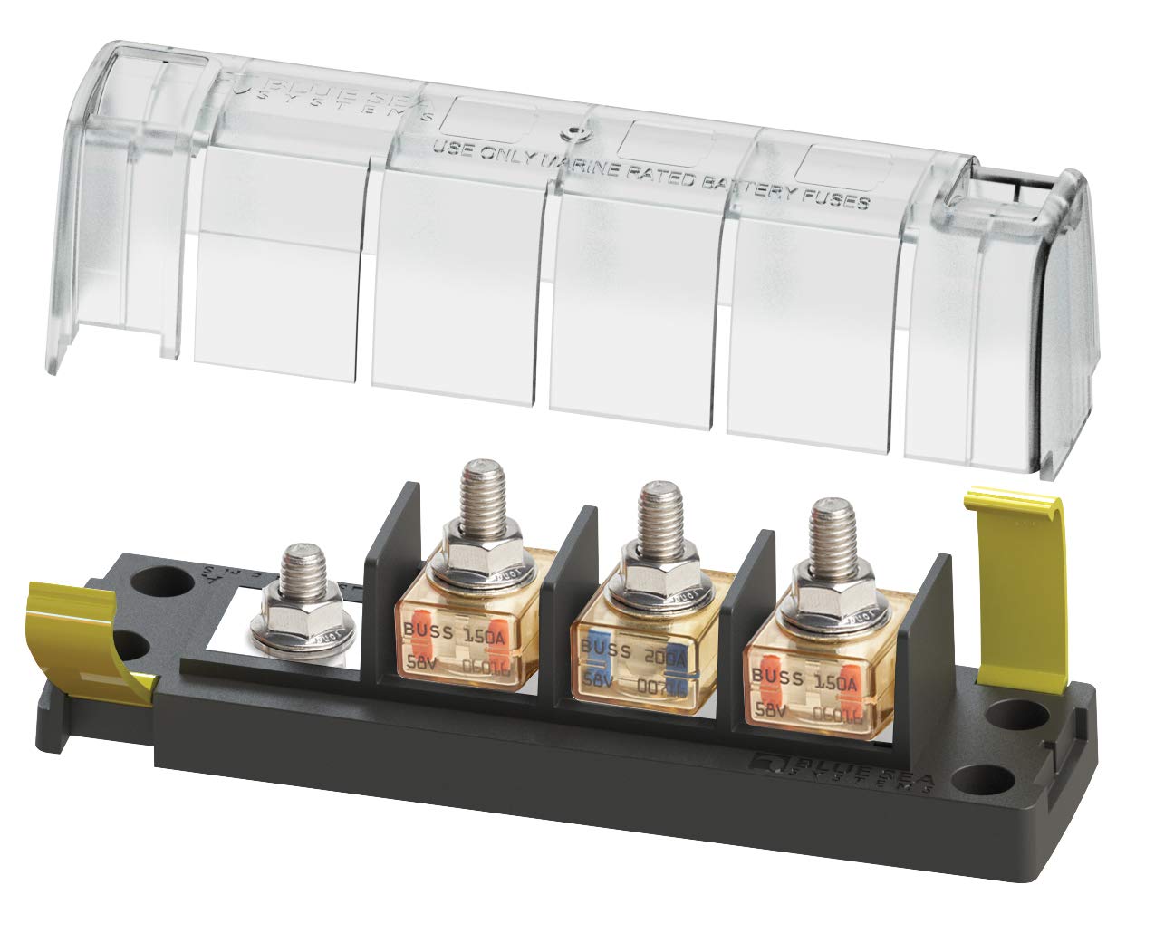 Fuse Block Blue Sea Systems 5196 MRBF 3Circ Common