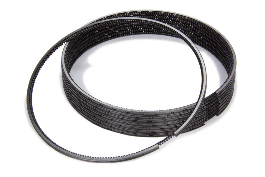 Piston Rings, 4.500 in Bore, Standard Tension, 3.00 mm Thick, Steel, Diesel, 8 Cylinder, Kit