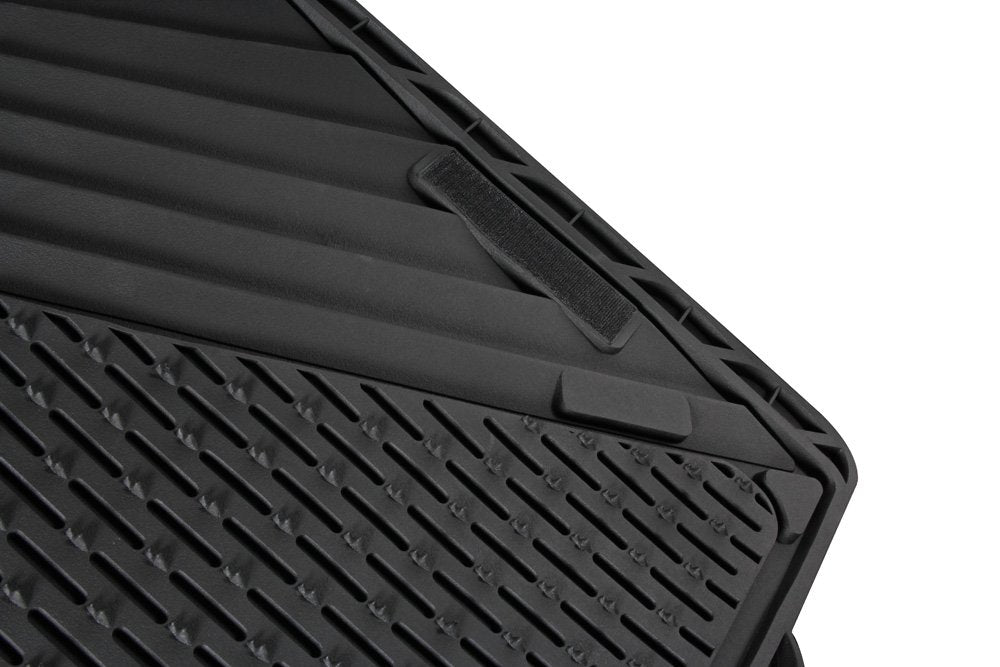 Full Size Go Gear 11179000 Heavy Duty Black Floor Mats (4 Piece Set)