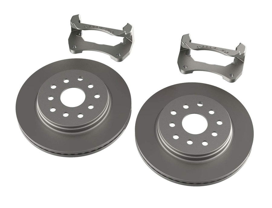 Front TeraFlex 4303480 Performance Rotor Kit with Plain Rotors