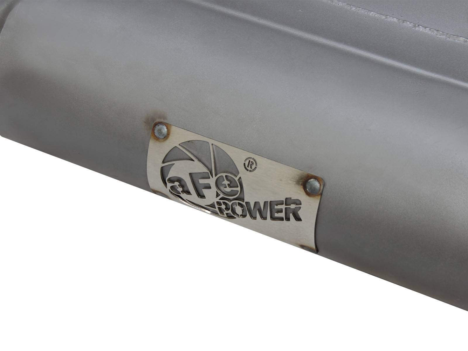 Scorpion aFe (49-08047-P) 2-1/2" Aluminized Axle-Back Exhaust System with Polished Tip for Jeep Wrangler JK V6-3.8/3.6L Engine