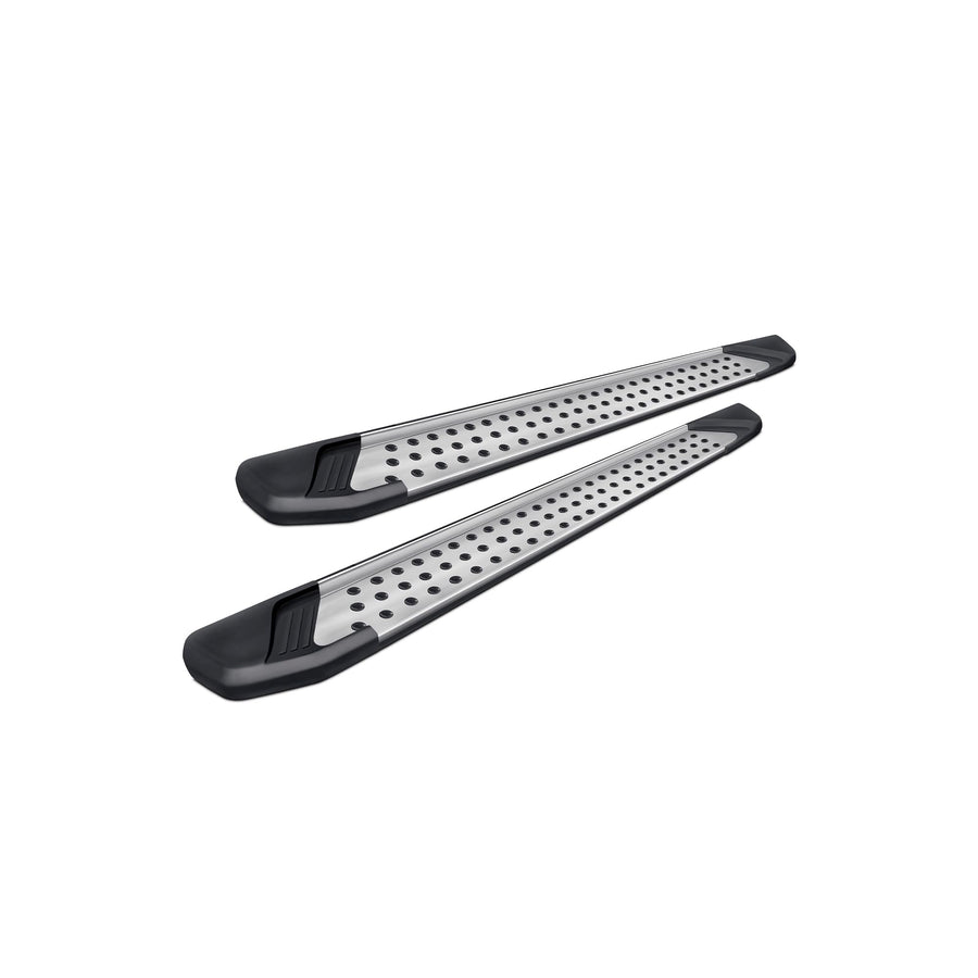 Black Horse Off Road Vortex Aluminum Aluminum Running Boards Compatible with 2018-2022 Volkswagen Atlas All