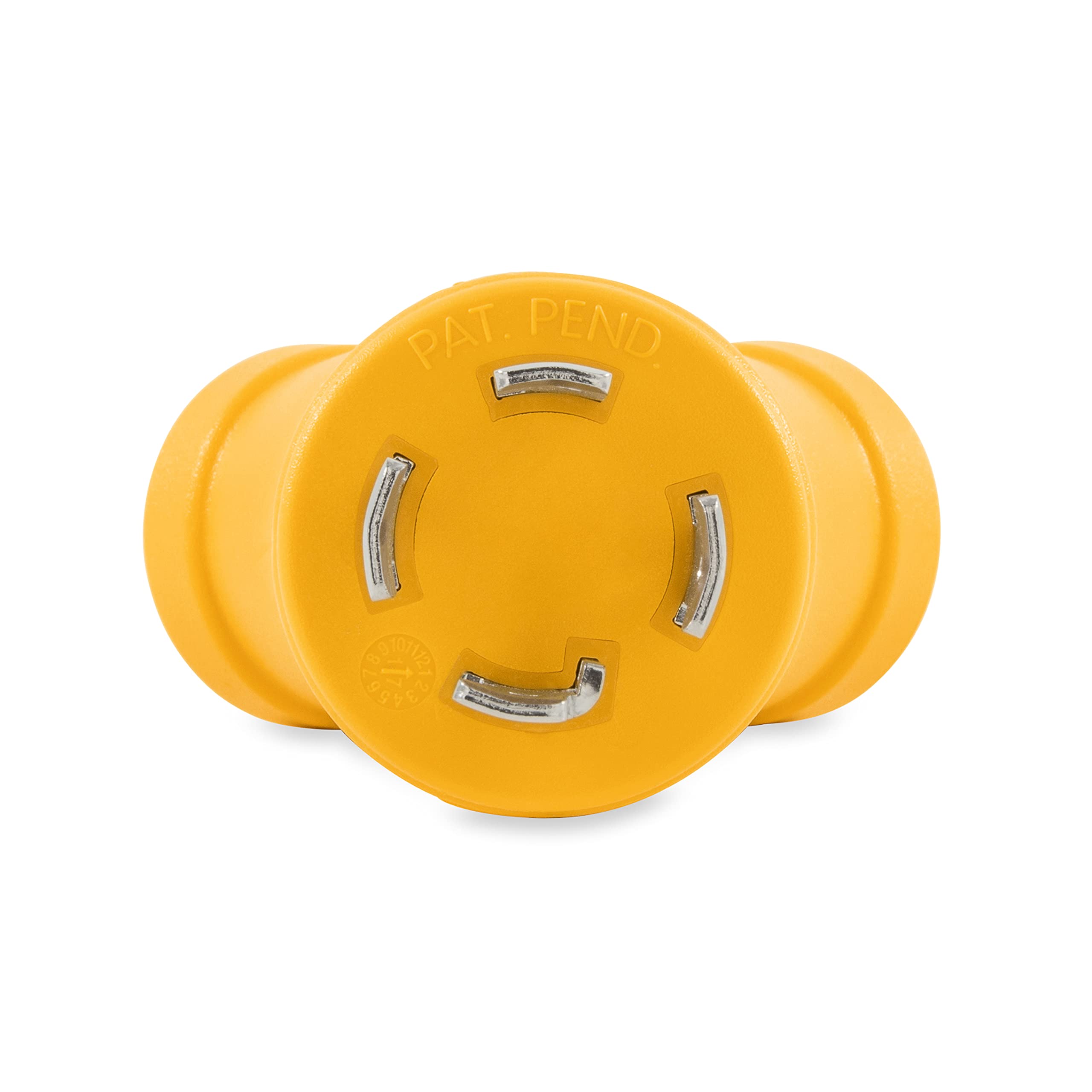 PowerGrip Camco 55438 (30M/2 x 15F) 4-Prong Generator Adapter