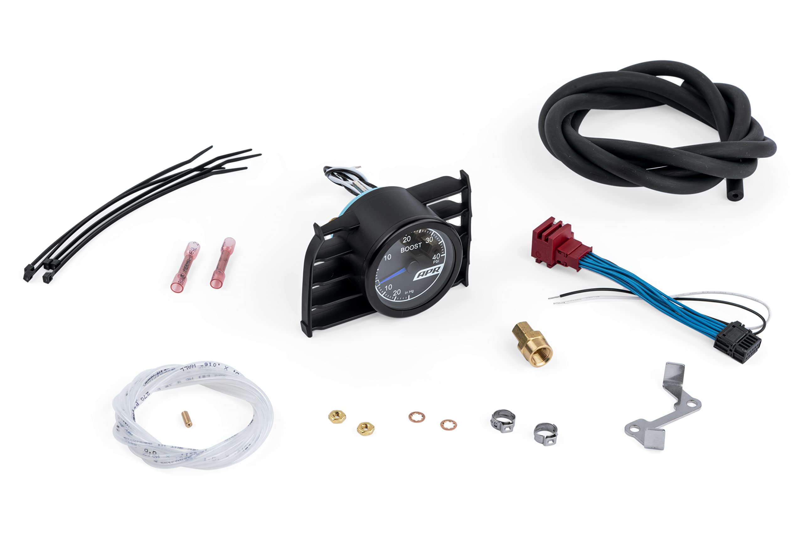 MK7 APR MS100148 Mechanical Boost Gauge System Blue