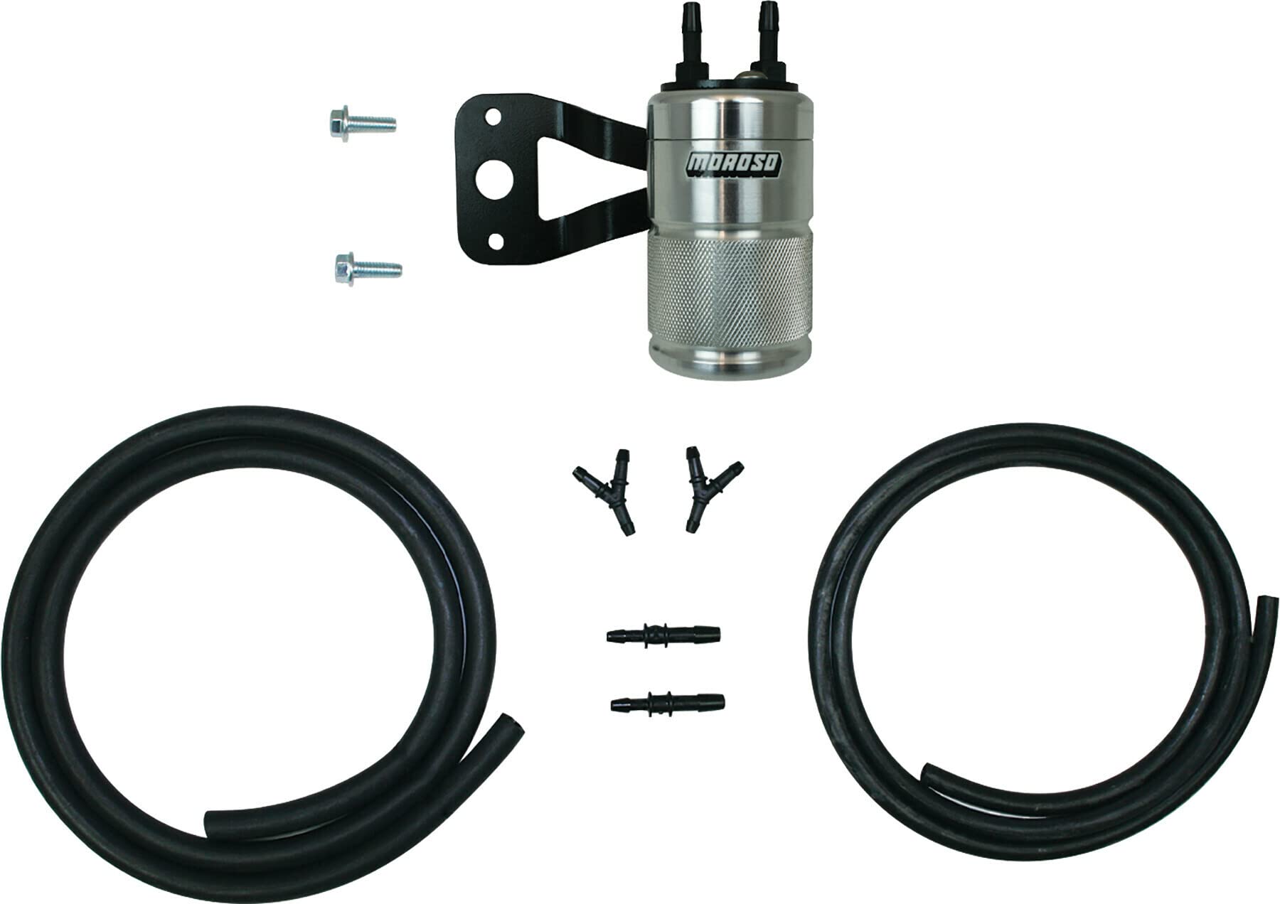 Moroso 85716: Air Oil Separator, H-D Twin Cam With Vance & Hines V02 Air Cleaner, Does Not Fit V02 90, Polished
