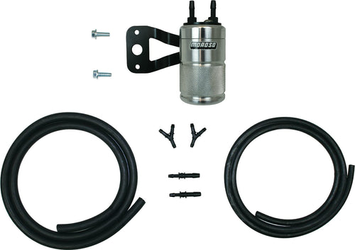 Moroso 85716: Air Oil Separator, H-D Twin Cam With Vance & Hines V02 Air Cleaner, Does Not Fit V02 90, Polished