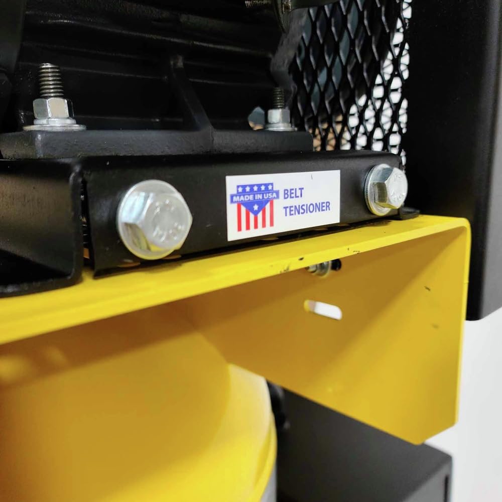 EMAX 10 HP ESP10V120V1 120 Gallon 2 Stage Single Phase Industrial V4 Pressure Lubricated Pump 38CFM@100 PSI Plus Patented Silent Air Compressor