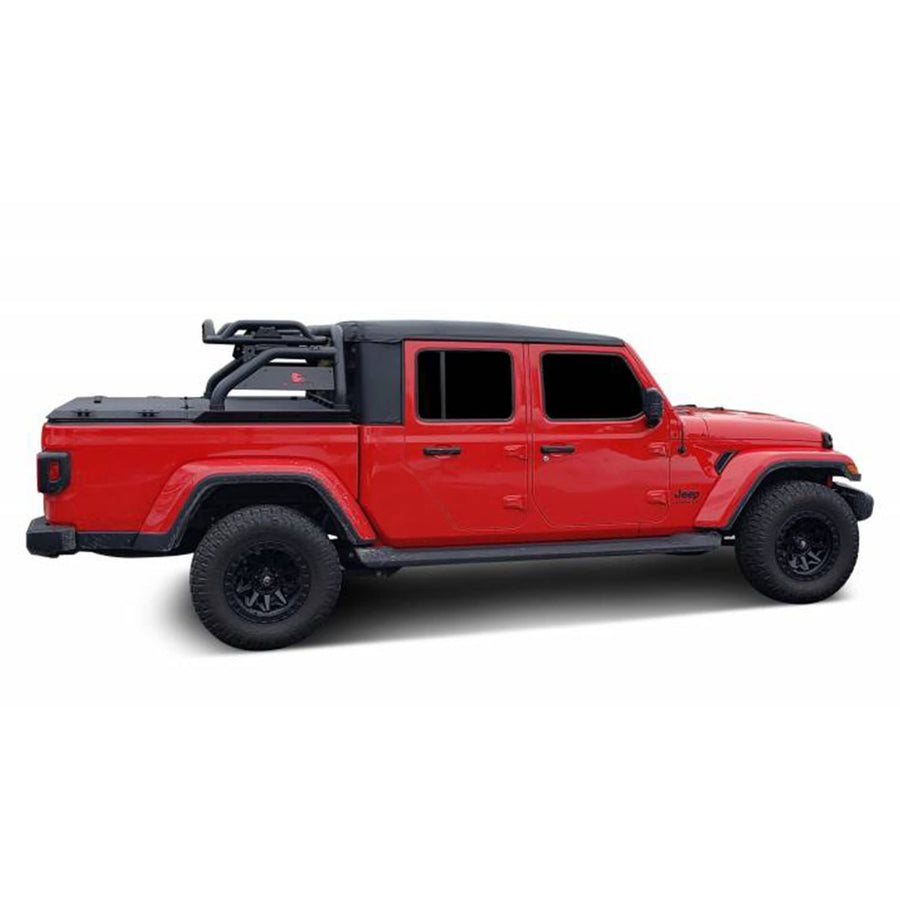 Atlas Roll Bar Black Black Horse Off Road Compatible with 2020-2023 Jeep Gladiator-ATRB9BK