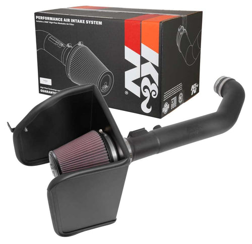 K&N Cold Air Intake System: High-Flow Air Filter, Towing & Increase Performance: Compatible with2017-2022 Chervolet/GMC: Colorado, Canyon, 63-3104