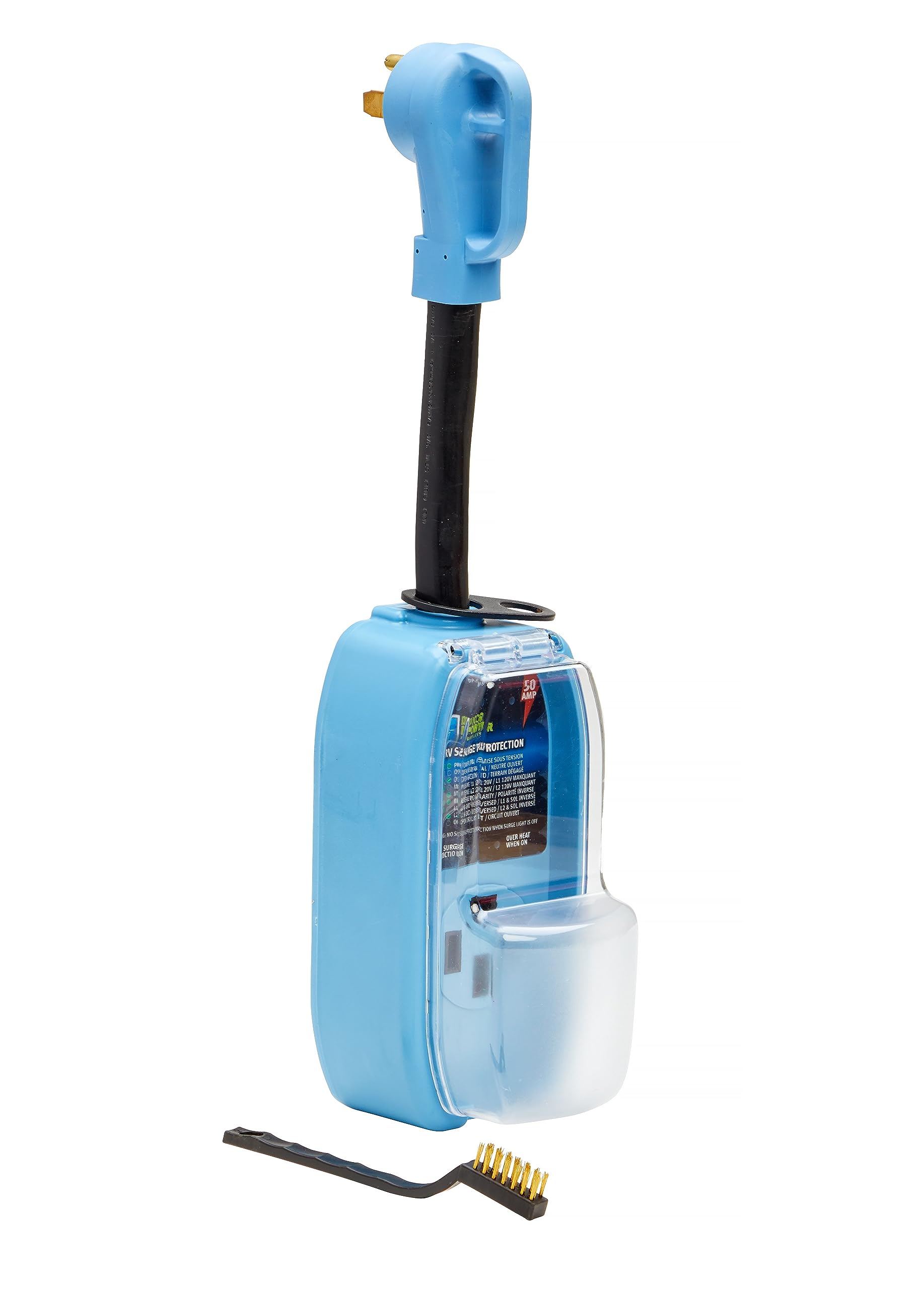 Dicor 50 Amp DP-SP50A-P Pigtail RV Surge Protector for Enhanced Electrical Safety and Protection of Your RV