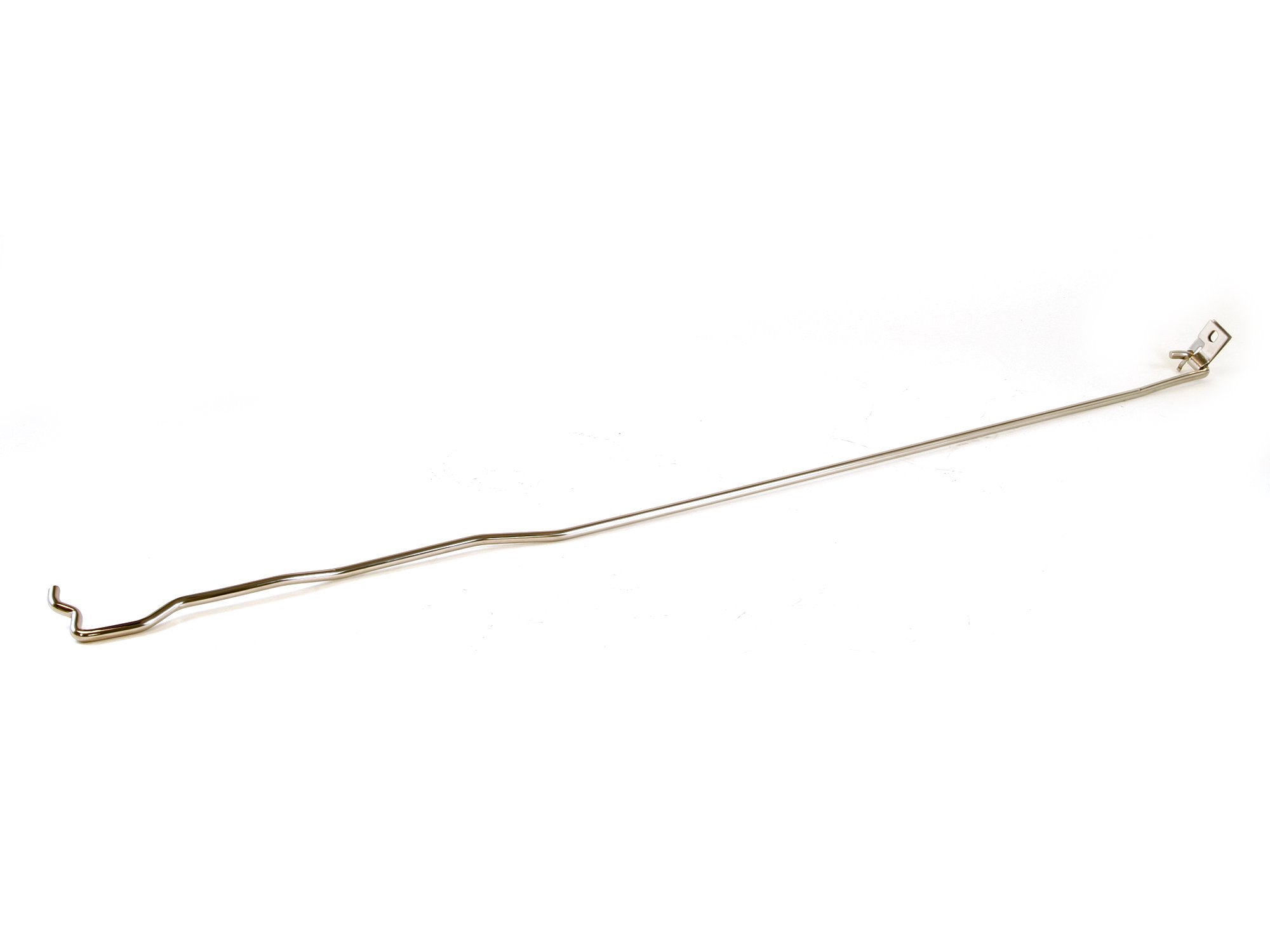 Hood Prop Rod Polished Stainless Steel Drake Muscle Cars E8ZZ-16826-S