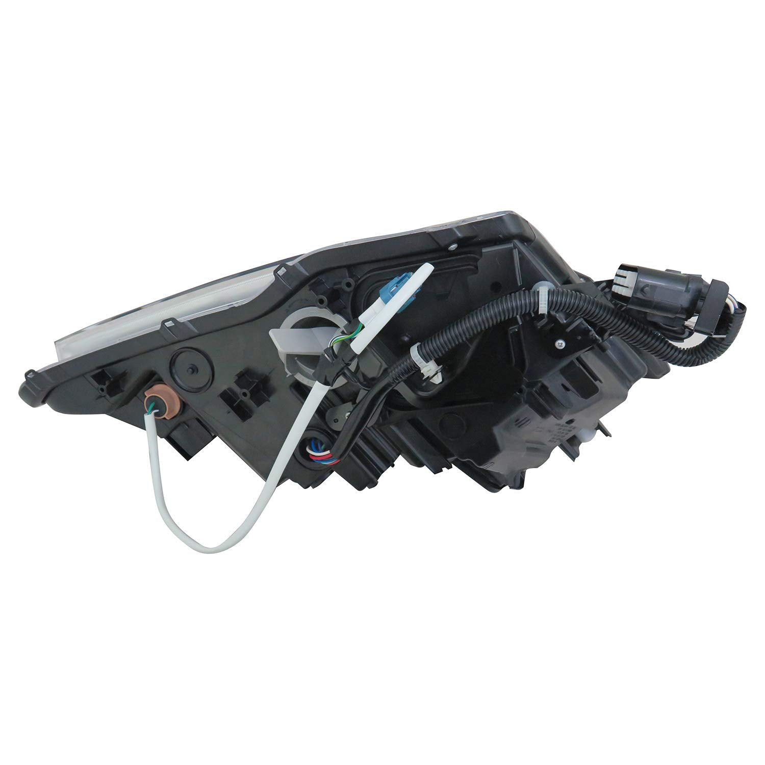 Left TYC Headlight Assembly Compatible with 2009-2010 Lexus IS250