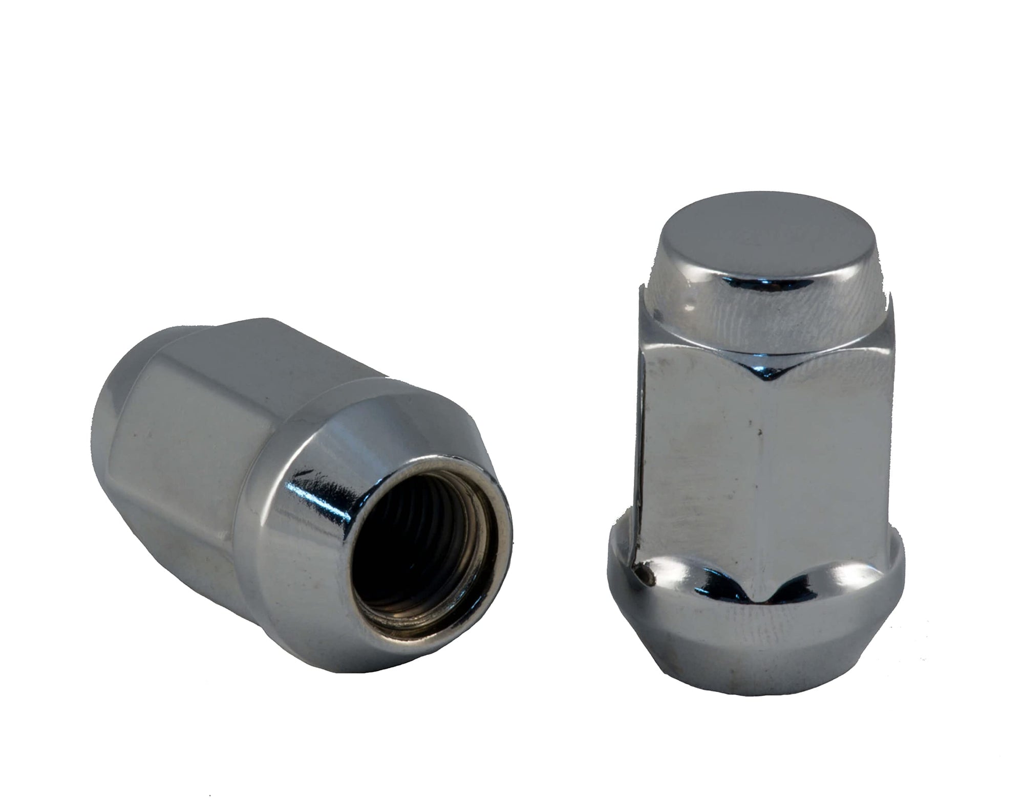 12mm Rocket Racing Wheels C1707H 1.5 Bulge Acorn Lug Nut Chrome - 3/4 Hex