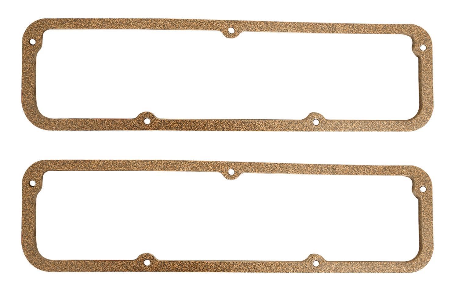 SCE Gaskets Tuff-Bak Valve Cover Gasket, 0.313 in Thick, Cork/Rubber, Ford FE-Series, Pair