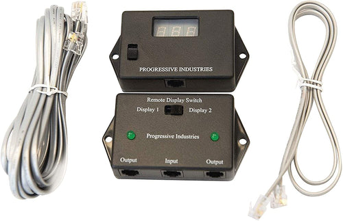 Remote Digital Switch & Display Progressive Industries EMS-RDS, Black, Universal