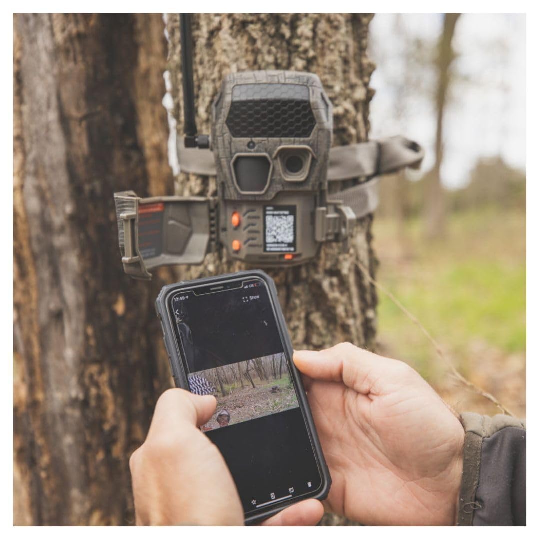 Encounter XT WILDGAME Innovations Cellular Trail Camera Compatible with HuntSmart | 26 MP 80 ft Dual Network Photo & Video Game Camera for Hunting and Wildlife Scouting