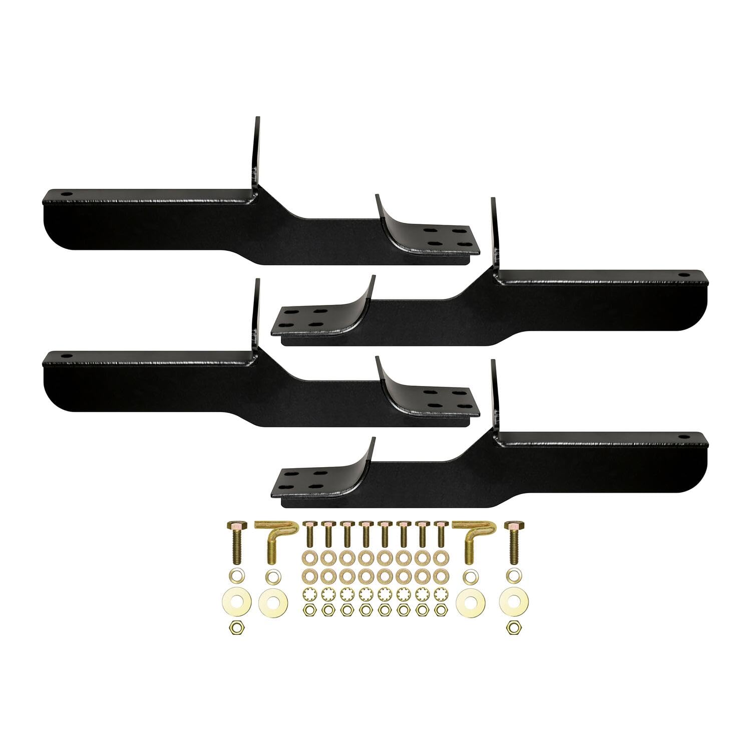 Westin Premier 22-1985 Oval Nerf Bar Mount Kit fits 2011-2017 Durango 2011-2017 Grand Cherokee Black Pair
