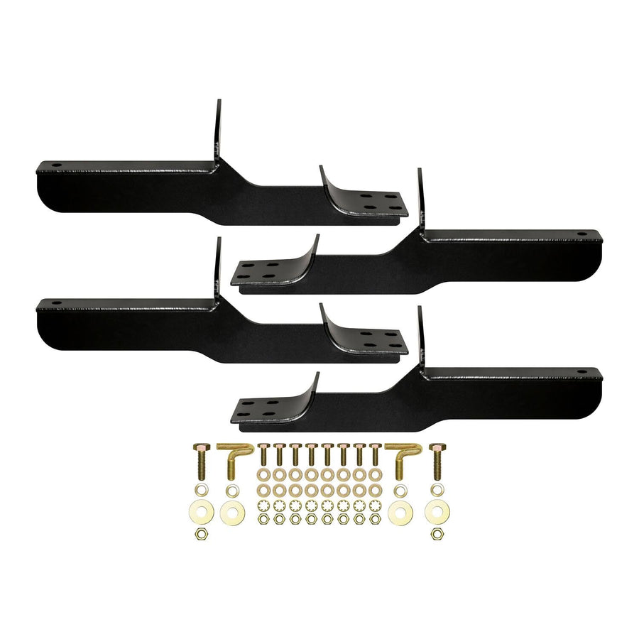 Westin Premier 22-1985 Oval Nerf Bar Mount Kit fits 2011-2017 Durango 2011-2017 Grand Cherokee Black Pair