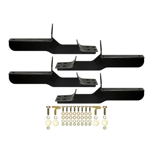 Westin Premier 22-1985 Oval Nerf Bar Mount Kit fits 2011-2017 Durango 2011-2017 Grand Cherokee Black Pair