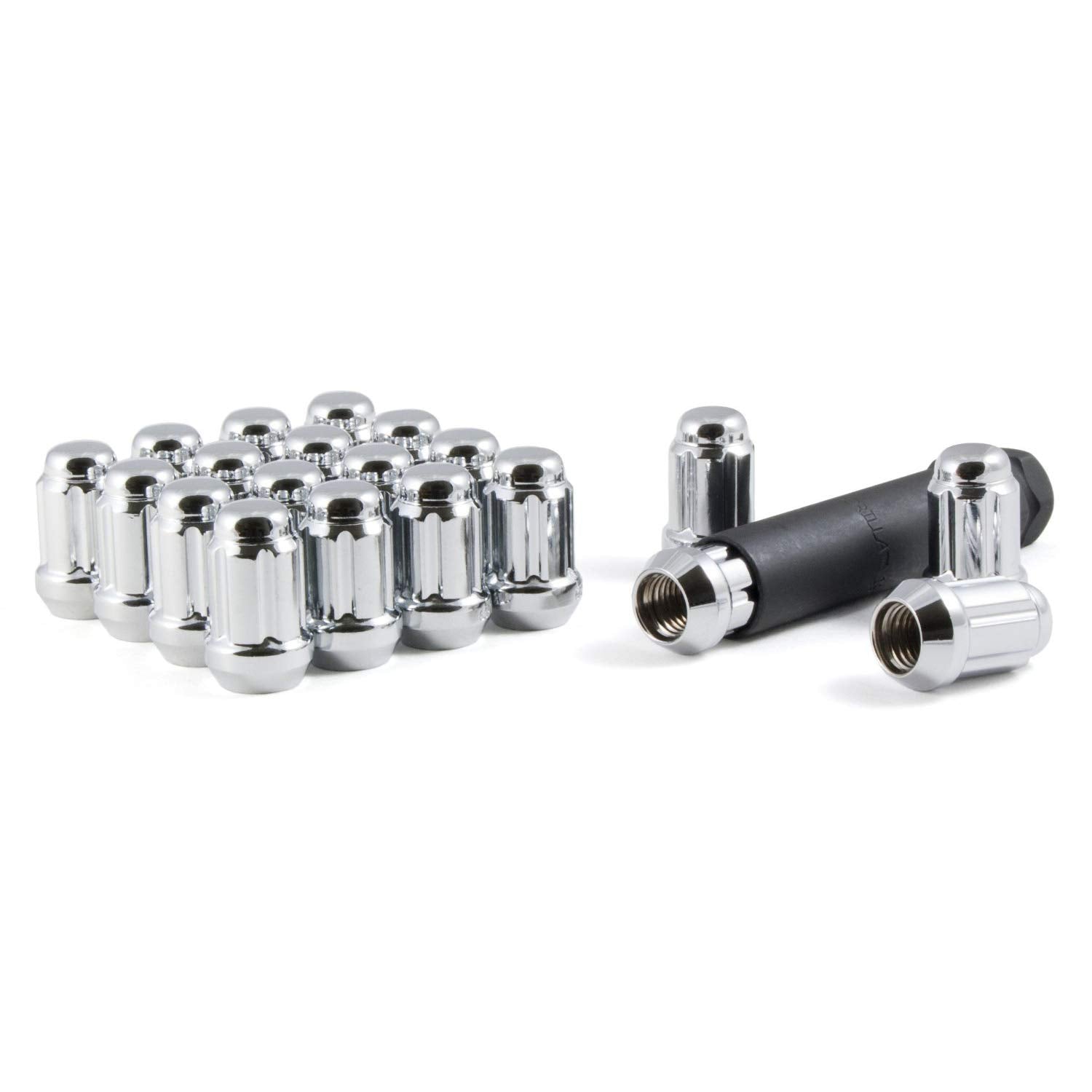 21583SD Gorilla Small Diameter Lug Nuts Chrome 20 Lugs Per Set 1/2
