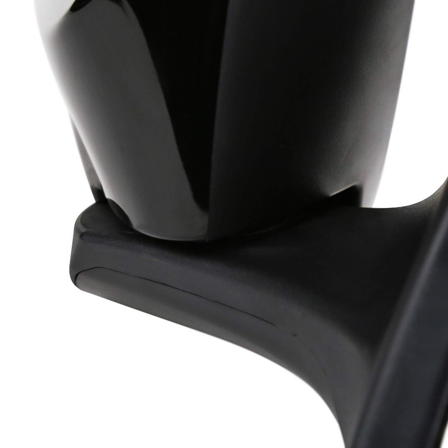 9 Pin Spec-D Tuning Glossy Black Power Fold Heated Signal Right Passenger Side Mirror Compatible with Toyota Corolla 2014-2018