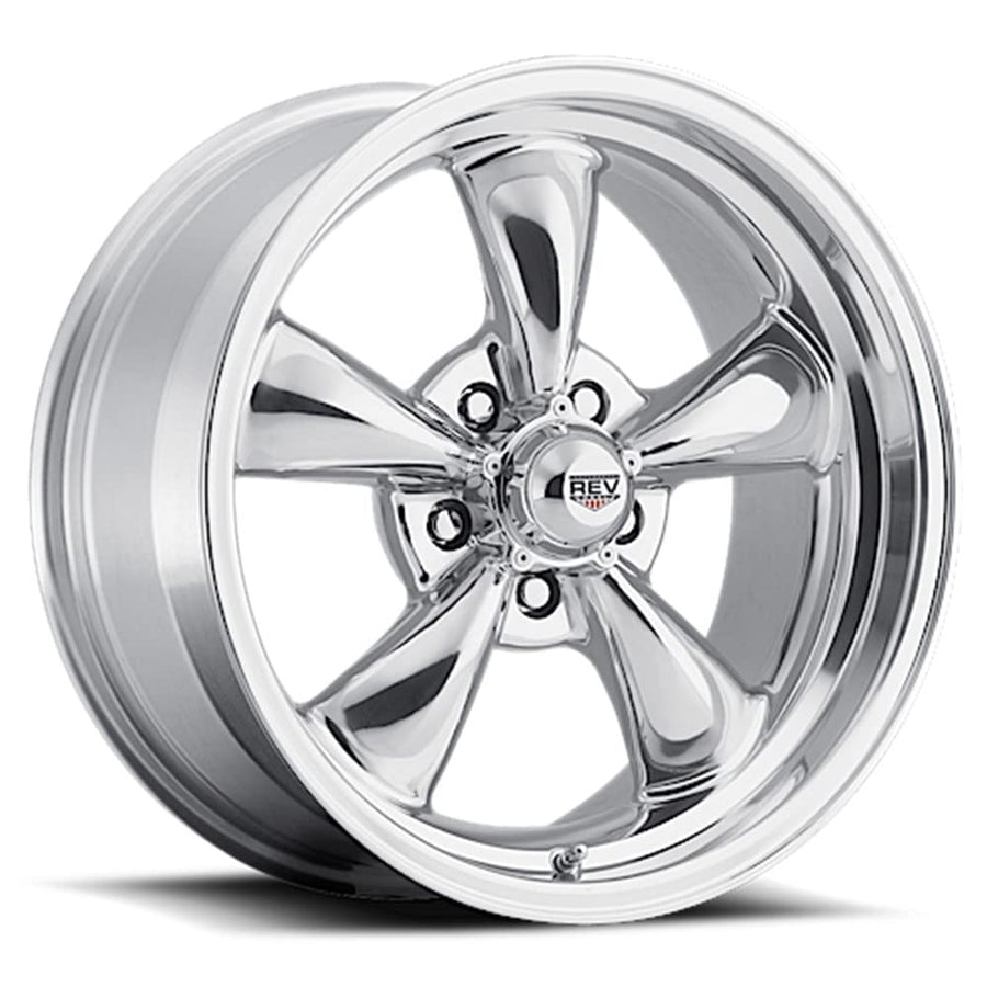 100 Series REV Wheels 100P-2957300 - 20x9.5-5.25 bs - 5x5/5x127 -Polished