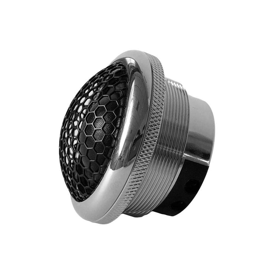 Pair of Massive Audio 100W RMS 4 Ohm 25mm Silk Dome Chrome Tweeters