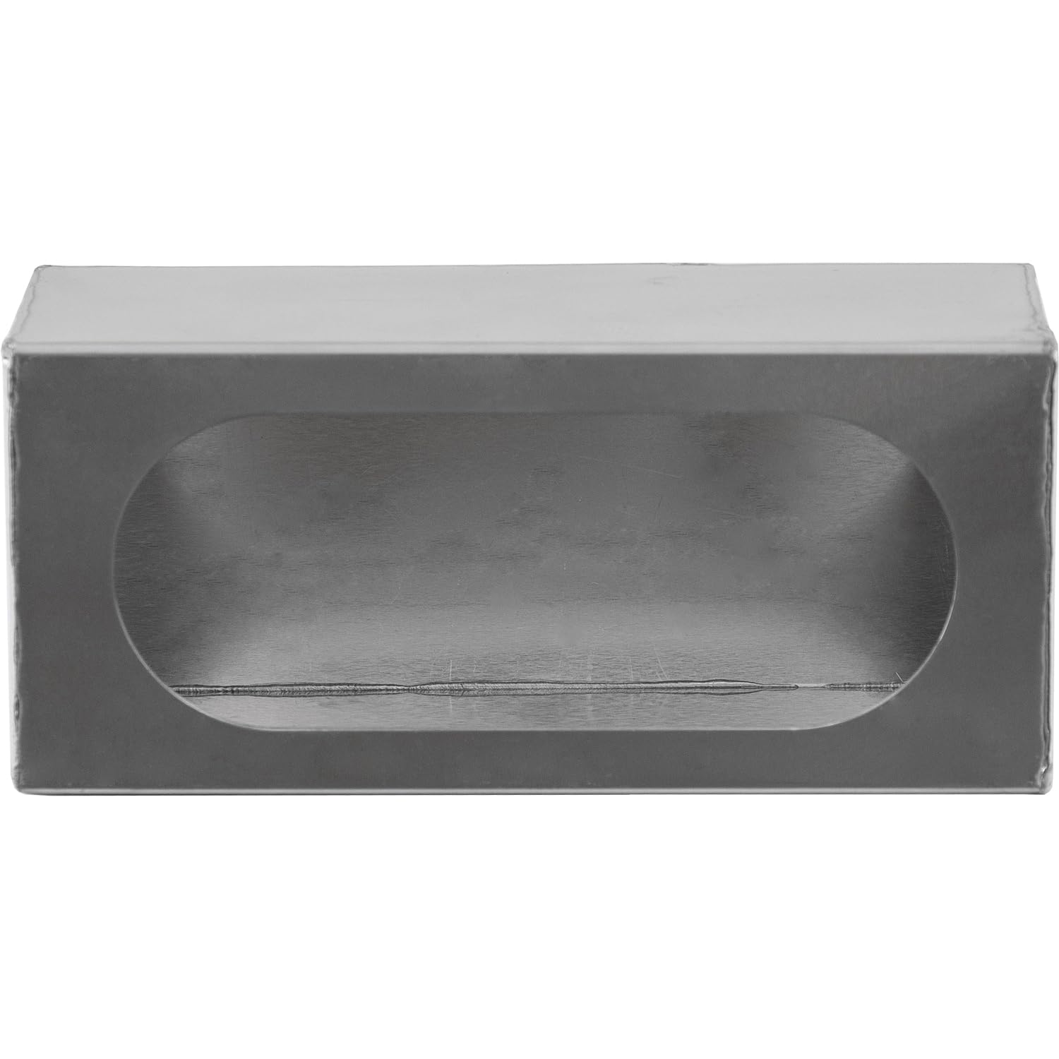 Buyers Products Single LB383ALSM Oval Light Box, Smooth Aluminum, 3 x 8 x 3 in, Truck, Trailer & Snow Plow Lighting