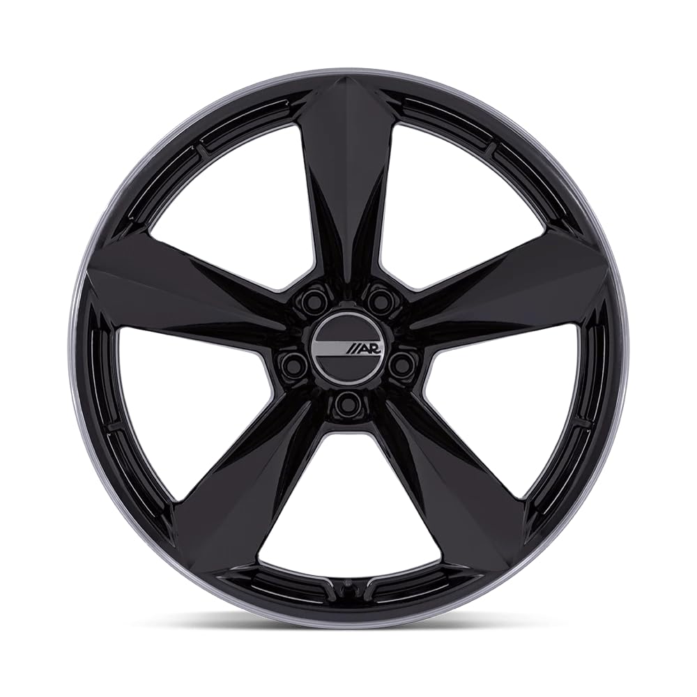 TTF American Racing 20X9.5 5X115 5.84 15mm GLOSS BLACK WITH DOUBLE DARK TINT LIP - AR946BT20951515