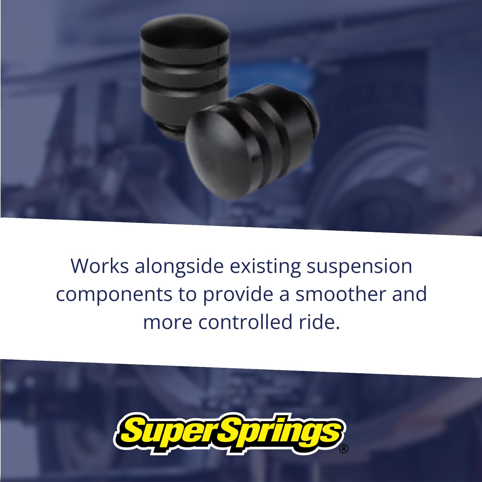 SumoSprings Front for Dodge RAM 2500|3500, Black | SuperSprings SSF-301-47