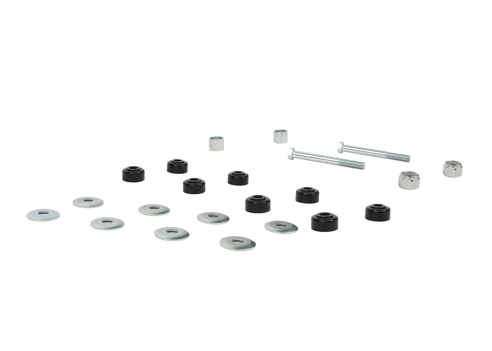 Black Sway Bar Link Assembly Nolathane REV010.0000 (Front)