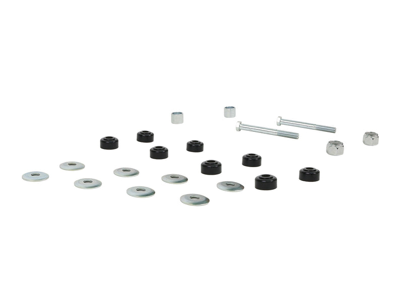 Black Sway Bar Link Assembly Nolathane REV010.0000 (Front)