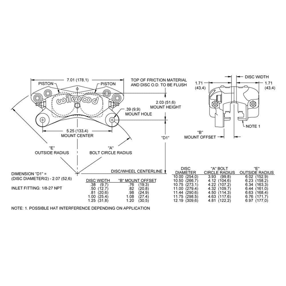 Dynalite-Red Caliper-Forged