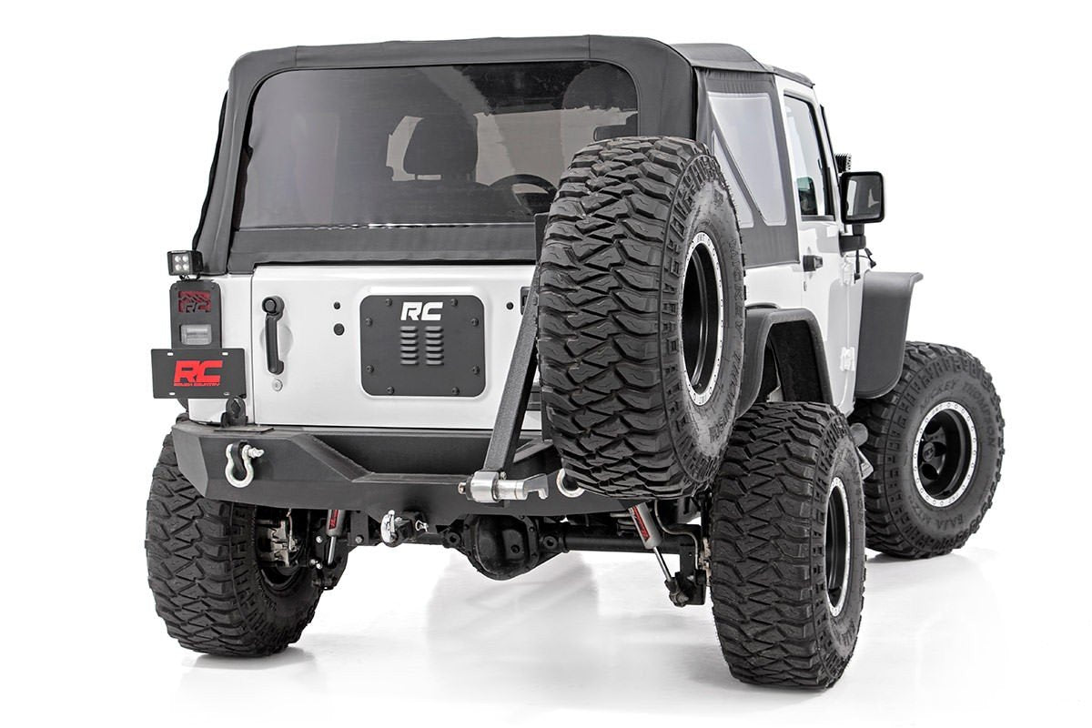 Rough Country Vent Cover Tailgate for 2007-2018 Jeep Wrangler JK - 10514