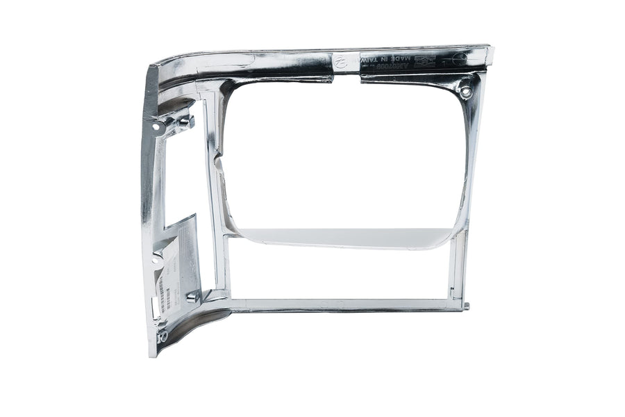 Omix-Ada 12419.13 | Omix Headlight Bezel, Left, Chrome | OE Reference: 55034079 | Fits 1991-1996 Jeep Cherokee XJ
