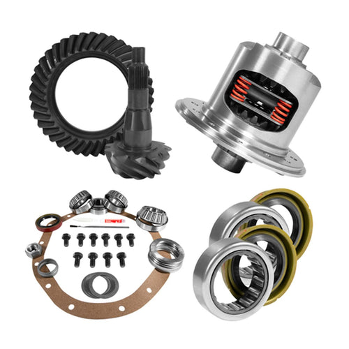3.55 CHY 9.25" Rear Ring & Pinion, Install Kit, 31spl Posi, 1.7" Axle Bearings