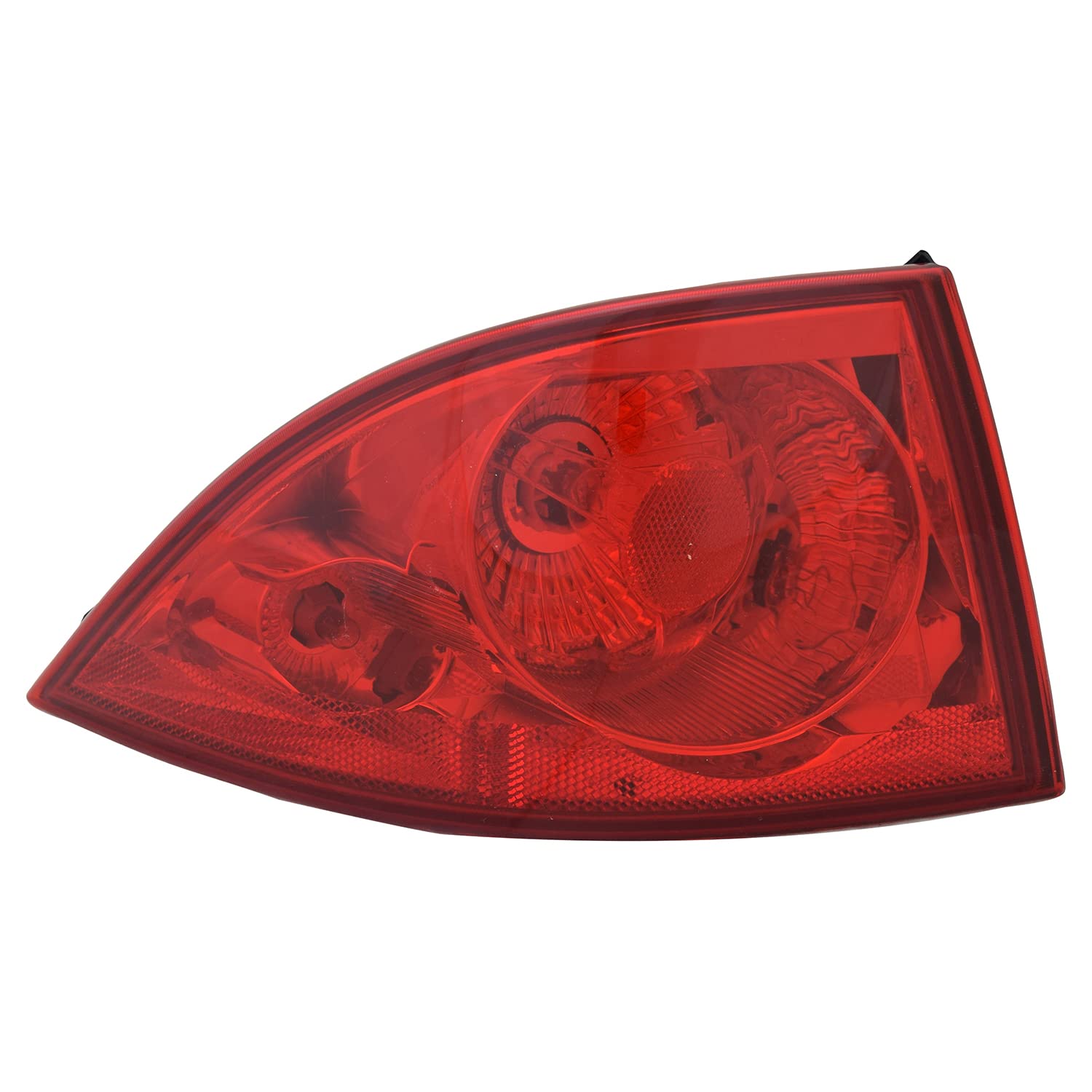 Left TYC Tail Light Assembly Compatible with 2006-2011 Buick Lucerne