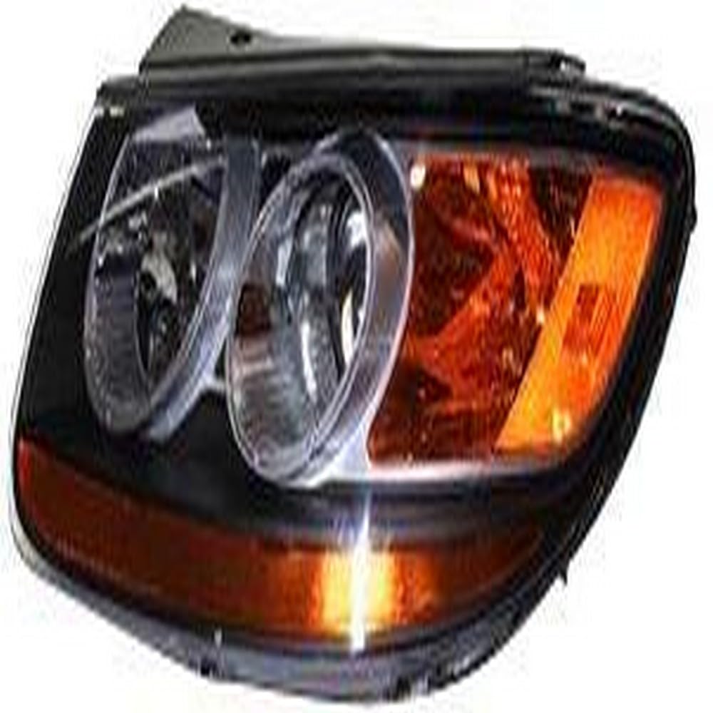 Left TYC Headlight Assembly Compatible with 2007-2009 Hyundai Santa Fe