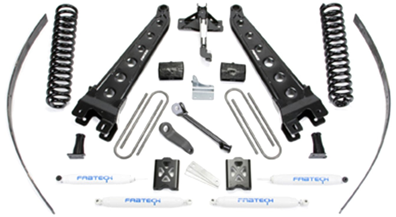 Fabtech K20152 Lift System Radius Arm w/Performance Shocks 8 in. Lift Radius Arm Lift System