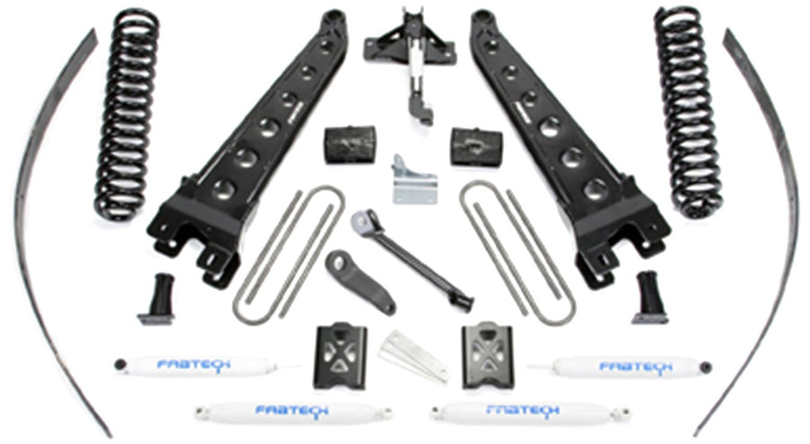 Fabtech K20152 Lift System Radius Arm w/Performance Shocks 8 in. Lift Radius Arm Lift System