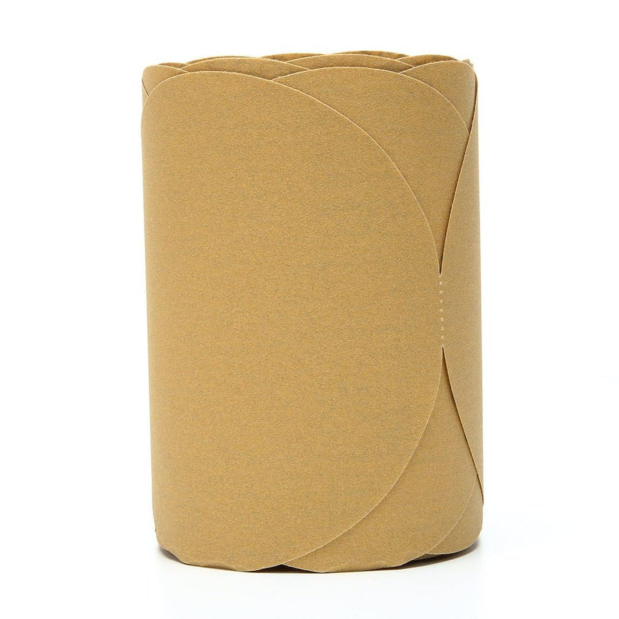 3M Gold Stikit Disc Roll 236U, 01439, 6 in, P1800 Grade, 175 Discs Per Roll, Automotive Abrasives