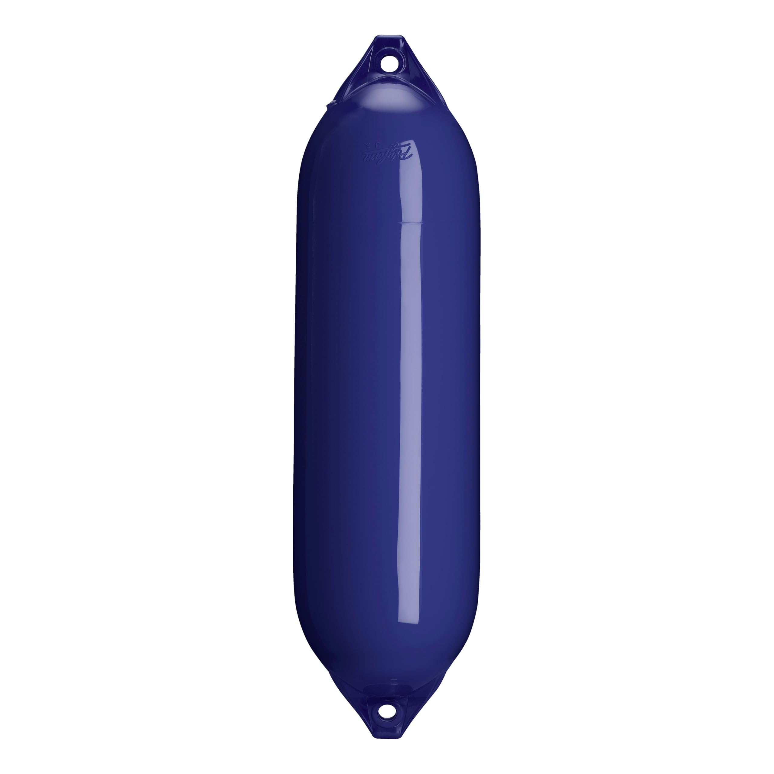 F-6 Standard Polyform Boat Fender Blue Ropehold - Navy Blue