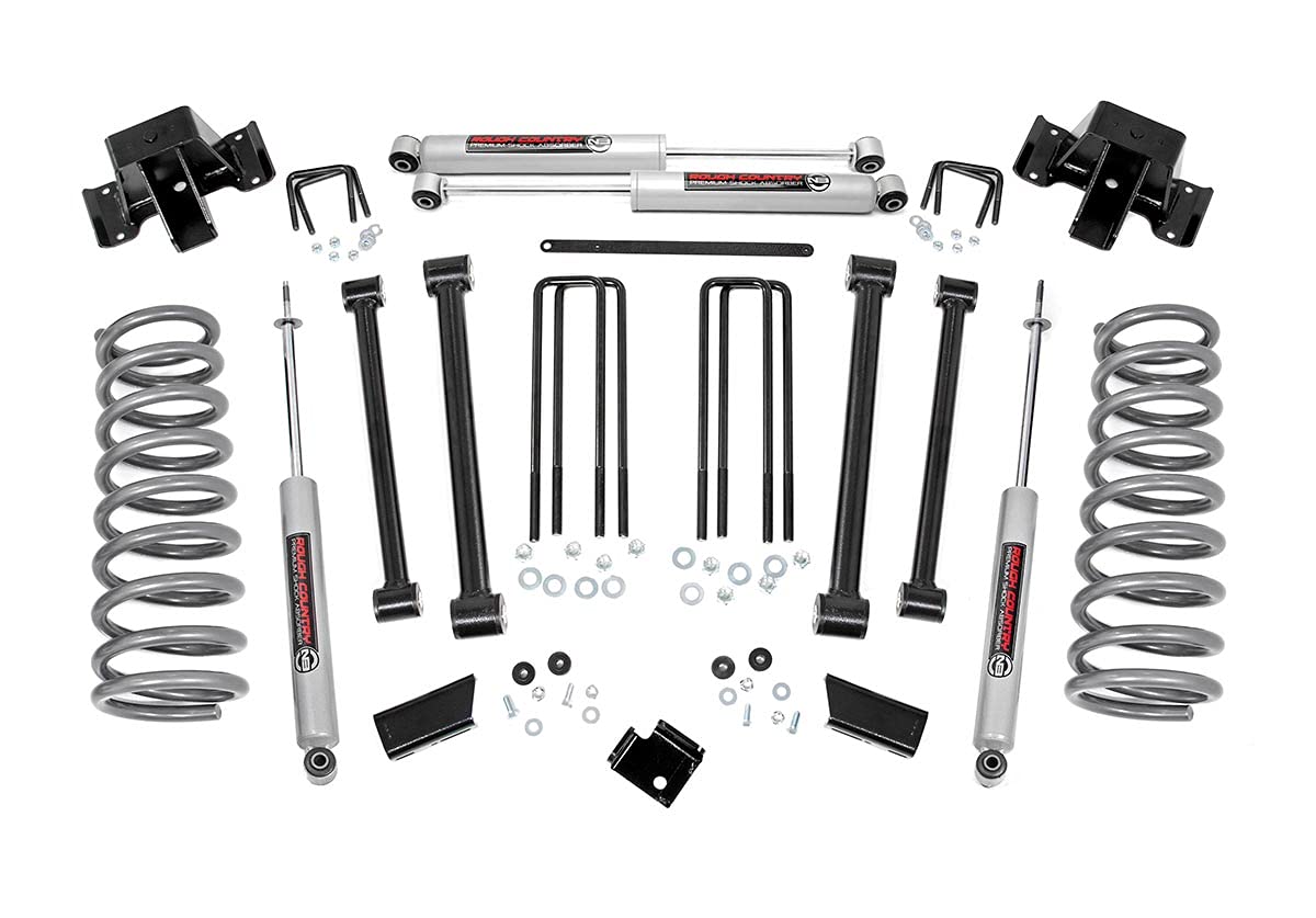 3" Rough Country Suspension Lift Kit for 1994-2002 Dodge Ram 2500 4WD - 351.20