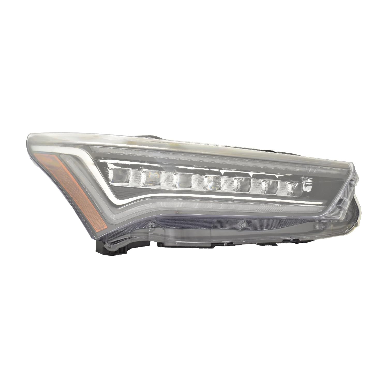 DEPO DOT Certified ACK Lamp For RDX Acura 2019 20 21 22 2023 Headlight LED without Adaptive Headlight w/o LOGO A-SPEC/PLATINUM Model Passenger Side CAPA | 33100-TJB-A21 | AC2503140C