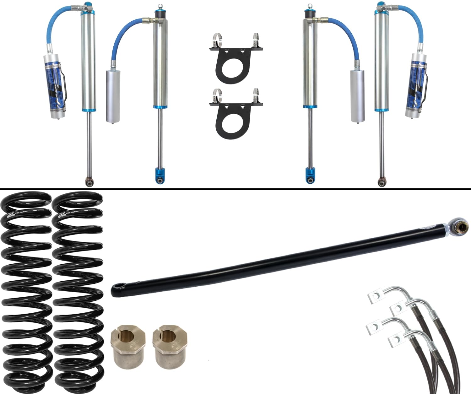 Carli Leveling System Pintop, 2.5/3.5” Lift, 2008-10 Ford F250/350, Diesel