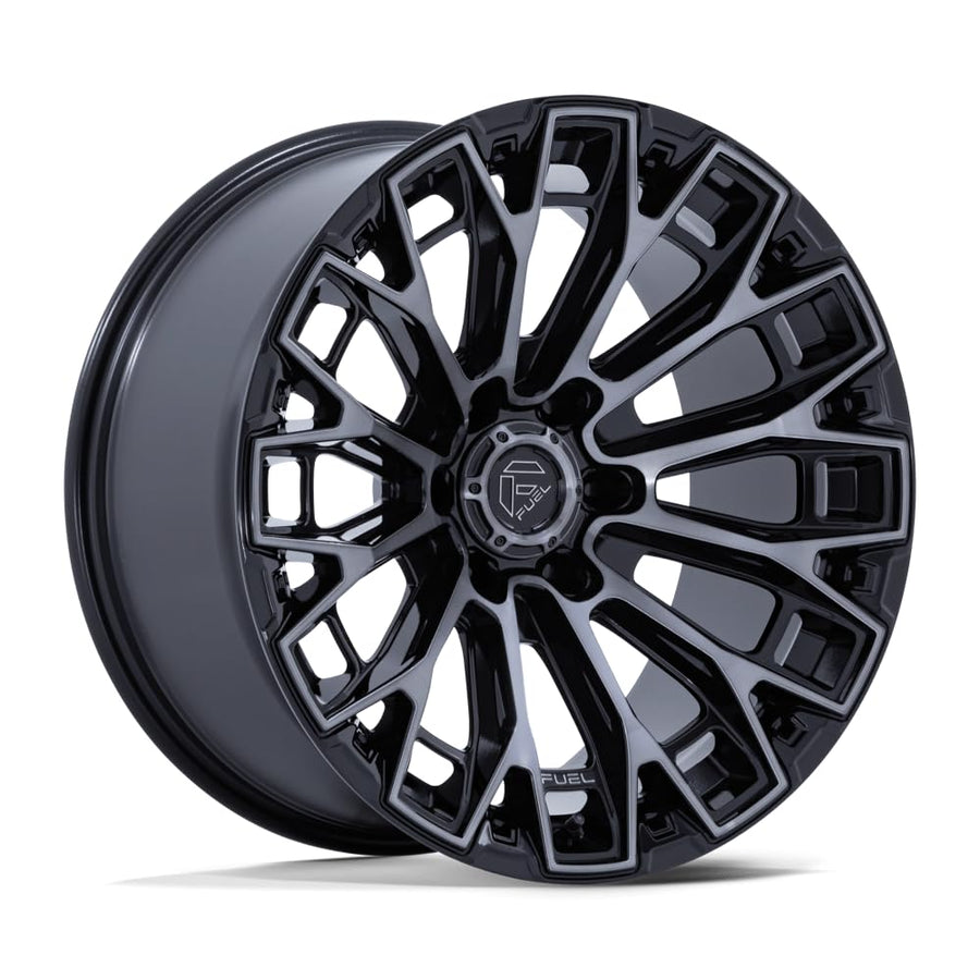 FC882 TRAX FUEL OFF-ROAD 18X9 6X5.5 5.04 1mm GLOSS BLACK MACHINED FACE DARK TINTED CLEAR - FC882BT18906801
