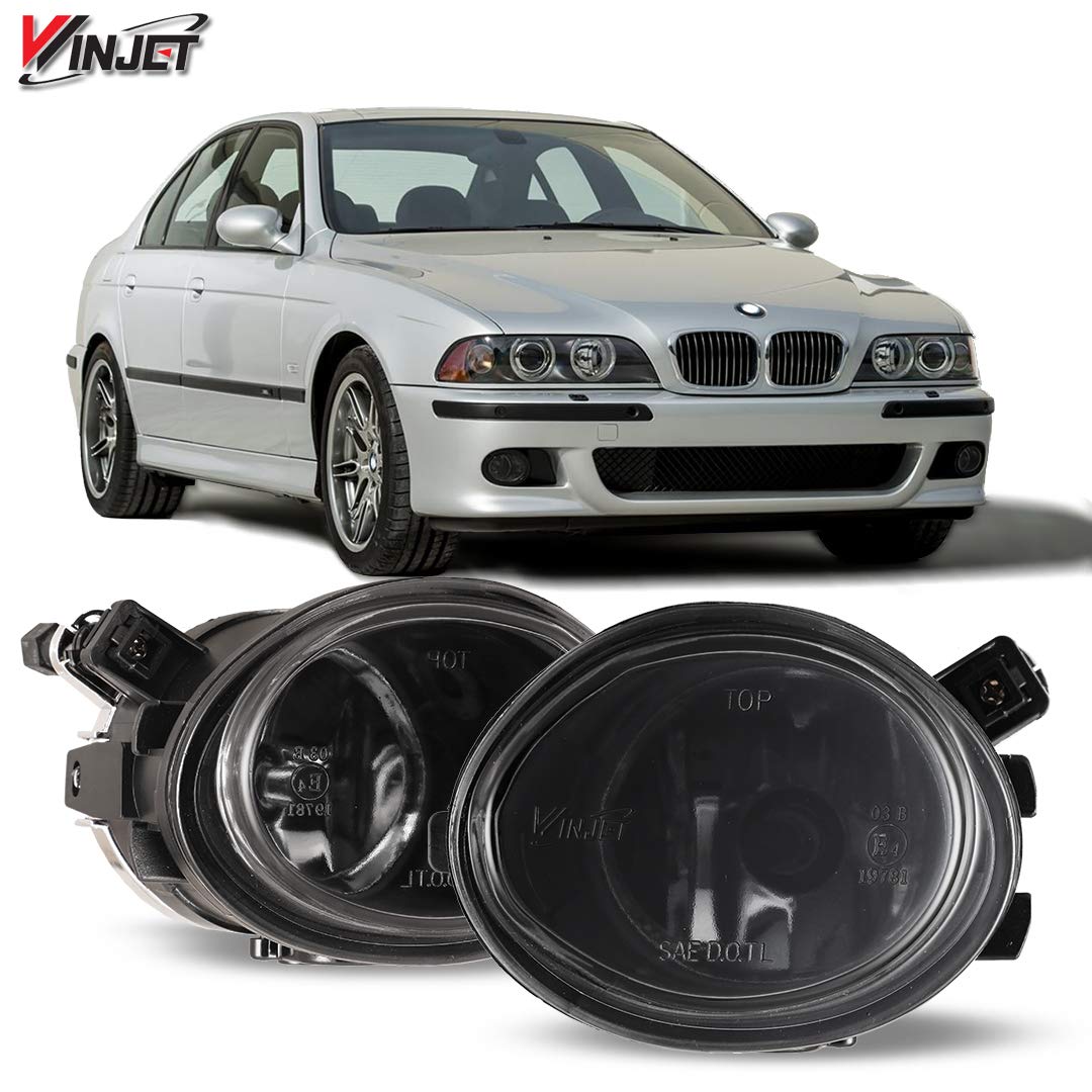 Winjet Driving Fog Lights Compatible with BMW [2001 2002 2003 2004 2005 320i 325i 325xi 330i 330xi] [2001-2003 M3/M5]