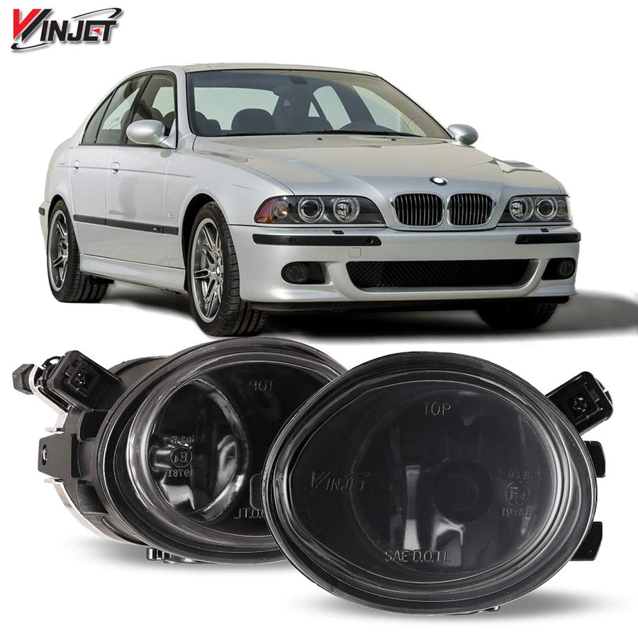 Winjet Driving Fog Lights Compatible with BMW [2001 2002 2003 2004 2005 320i 325i 325xi 330i 330xi] [2001-2003 M3/M5]